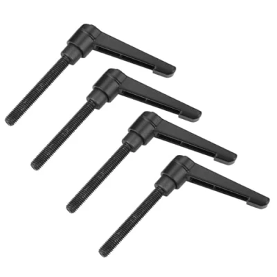 Immagine di Fafeicy Maniglia a Leva di Serraggio Regolabile 4 Pezzi, Manopole Macchina con Filettatura Maschio in Acciaio Inossidabile M5 Ne Ro (16/20/25/32/40/50Mm)(40mm)