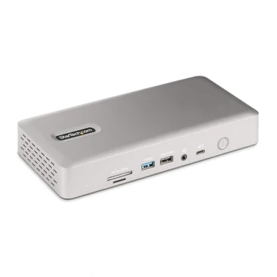 Immagine di StarTech.com Docking Station Thunderbolt 4, Dock TB4 fino a 4 monitor: 2x HDMI, DP, 7x USB Hub, 2,5Gb Ethernet, 98W PD