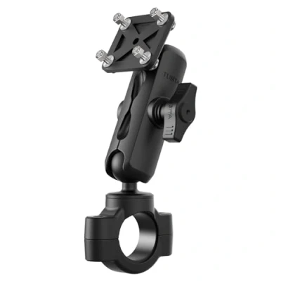 Immagine di TUSITA Moto GPS Supporto Compatibile con Garmin Montana, Zumo XT Base per Manubrio Braccio a Doppia Presa Medio