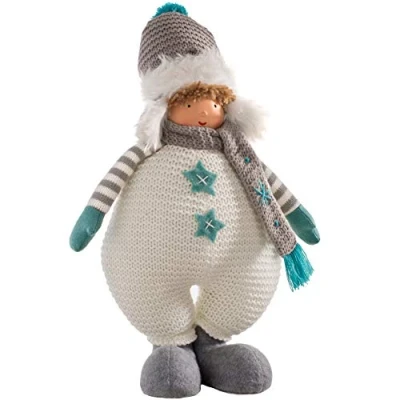 Immagine di WeRChristmas, Statuetta di Natale in Piedi, Multicolore, 44 cm
