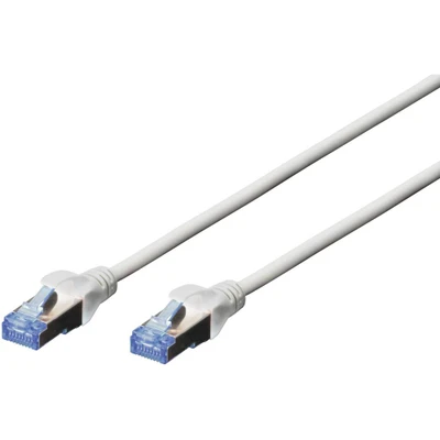 Immagine di Digitus DK 1532 010 RJ45 cavo di rete, patch CAT 5e SF/UTP 1.00 m Grigio coppie intrecciate 1 pz.
