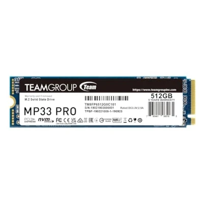 Immagine di SSD Teamgroup 512GB MP33 Pro PCIe M.2 TM8FPD512G0C101 3.0 x4 NVME
