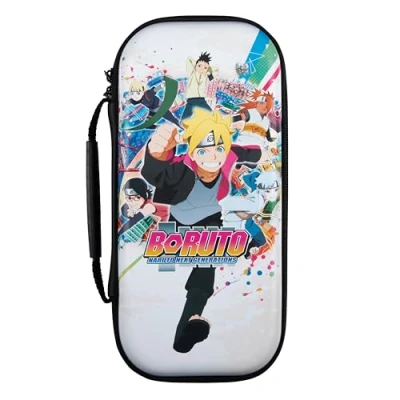 Immagine di Konix Boruto Naruto Next Generations Custodia protettiva e da trasporto World per Nintendo Switch, Switch Lite OLED Motivo Konoha