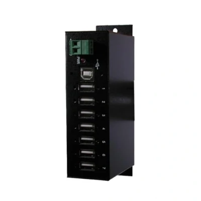 Immagine di EXSYS EX 1177HMVS Hub USB 2.0 a 7 Porte, Colore: Nero