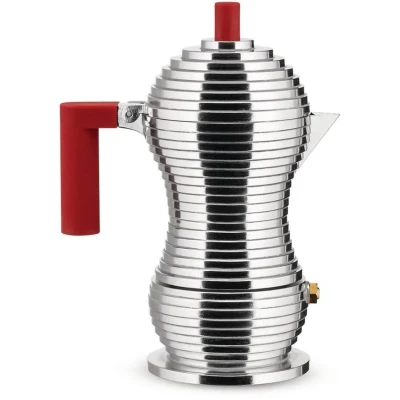 Immagine di Alessi Percolator Pulcina MDL02/1 R Red 1 cup by Michele De Lucchi