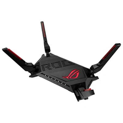 Immagine di ASUS ROG Rapture GT AX11000 PRO, Router estendibile con Mobile Tethering, alternativa ai 4G 5G Gaming, Tri Band, WiFi 6, 2.5G e 10G Ethernet, VPN Fusion, Sicurezza di Rete
