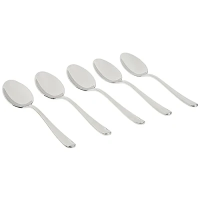 Immagine di Alessi LCD01/1 Caccia Cucchiaio da Tavola in Acciaio Lucido, Set 6