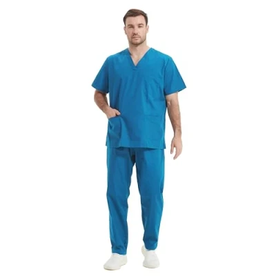 Immagine di MISEMIYA Uniformi Unisex Set Camice Uniforme Medica con Maglia e Pantaloni Mediche sanitarie Ref.8178 X Small, Verde 21