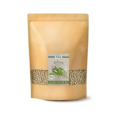 Immagine di Biojoy Piselli Verdi Biologici (2,5 kg), secchi e interi