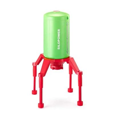 Immagine di siku 5602, Silo verticale SILOPOWER, 1:32, Plastica, Verde e Rosso, Compatibile con modellini in scala 1:87 fino a 1:32 grazie all&#039;altezza facilmente regolabile