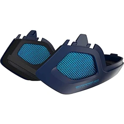 Immagine di ABUS Scraper 3.0 WinterKit per il casco da bici paraorecchie e copricasco contro freddo vento blu, taglia M