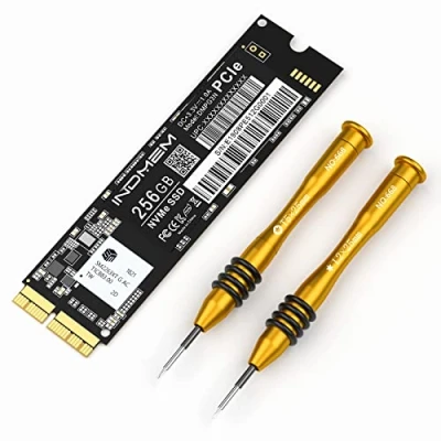 Immagine di INDMEM SSD NVMe PCIe per MacBook Air 2013 2017, Pro Retina 2015, iMac Mac 2013, Mini 2014 (aggiornare prima dell’installazione su macOS 10.13 o superiore)