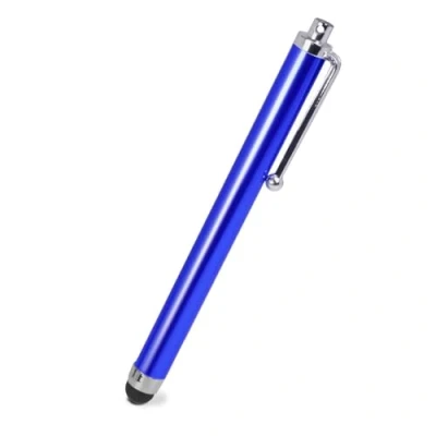 Immagine di OcioDual Penna per Touch Screen, Blu Scuro, Compatibile con Telefono Cellulare Smartphones, Tablets, Monitor, Puntatore Universale in Metallo, Punta Gomma, Sensibile, Pen Stylus, Stilo