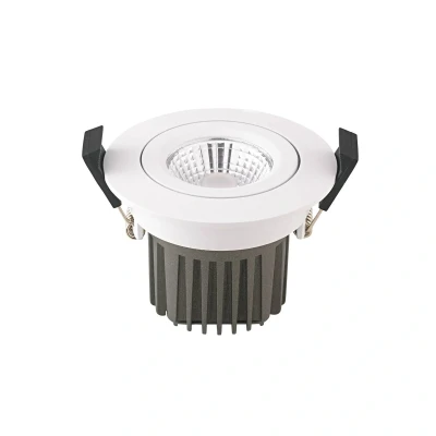 Immagine di Sigor LED spot da incasso a soffitto Diled, Ø 8,5 cm, 10 W, 3.000 K, bianco