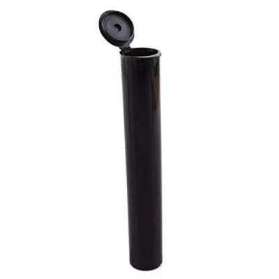 Immagine di Confezione da 5 tubi per sigarette, colore nero opaco, 120 mm