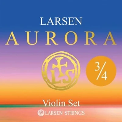 Immagine di LARSEN STRINGS Aurora Set di corde per violino 3/4 medio