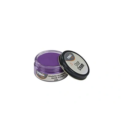 Immagine di TRG Thoe One, Crema per Scarpe e Accessori in Pelle Similpelle 50 ml, Viola (182 Deep Purple), ml