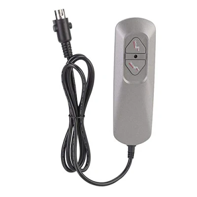 Immagine di PAER Solleva la Sedia 2 Pulsanti 5 Pin Controller Manuale, Regolatore Elettrico Reclinabile, Seggiovia/regolatore Manuale per Divano Elettrico, Telecomando Regolazione Poltrona Reclinabile