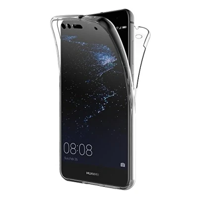 Immagine di AICEK Cover Huawei P10 Lite, 360 Full Body Lite Silicone Case Molle di TPU Trasparente Sottile Custodia per (5.2 Pollici)