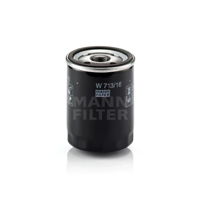 Immagine di MANN FILTER W 713/16 Filtro olio M 20 X 1.5 con una valvola blocco arretramento ad avvitamento FIAT: Cinquecento, Tempra S.W.
