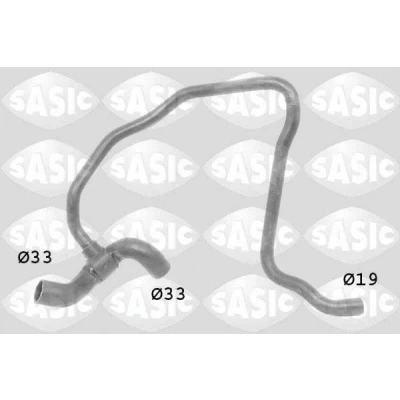 Immagine di SASIC 3406029 Tubo Radiatore Sx in basso OPEL: Corsa C Hatchback