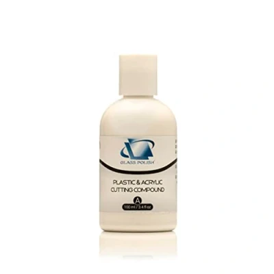 Immagine di Glass Polish 14012 Composto abrasivo grossolano per superfici in plastica e acrilico, 100 ml
