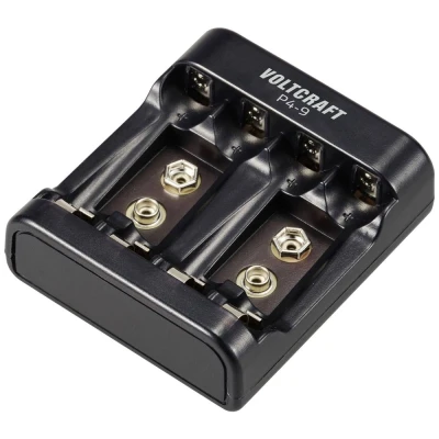 Immagine di VOLTCRAFT P4 9 Caricabatterie universale NiMH Ministilo (AAA), Stilo (AA), Blocco da V