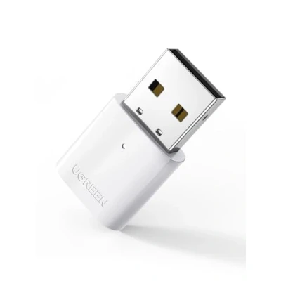 Immagine di UGREEN Adattatore Bluetooth 5.0 Dongle Chiavetta USB per PC Windows 11 10 8.1 7 Compatibile con Controller PS5 PS4 Auricolare Tastiera Mouse Bianco