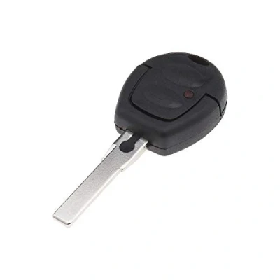 Immagine di OTOTEC Custodia per chiave a 2 pulsanti con lama compatibile Lupo Fox, Sharan, Arosa, Cordoba, Alhambra, Leon, Toledo II, Ibiza II (lama non tagliata)