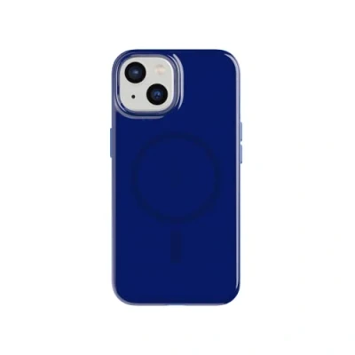 Immagine di tech21 Custodia per iPhone 14 Evo Tint compatibile con MagSafe telefono colorata antiurto e resistente ai graffi protezione multi goccia da 3,7 m, blu