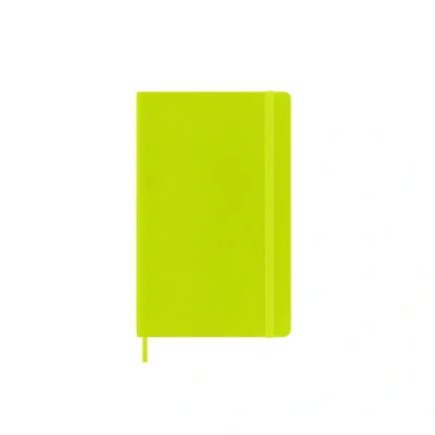 Immagine di Moleskine Taccuino Large Righe Copertina Morbida Verde Limone