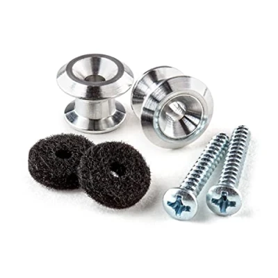 Immagine di DUNLOP 7102 STRAP BUTTON SET, Reggi Tracolla in Alluminio
