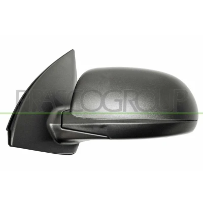 Immagine di Specchio retrovisore esterno Prasco Premium HN0037114P Sx nero Regolazione:comando cavo flessibile, convesso, senza tinta HYUNDAI: i10 I