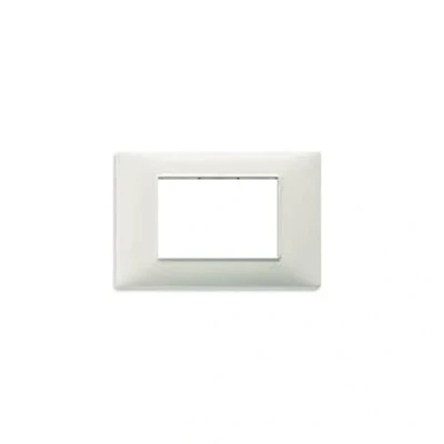 Immagine di VIMAR PLANA PLACCA 3 MODULI TECNOPOLIMERO COLORE AVORIO 14653.02