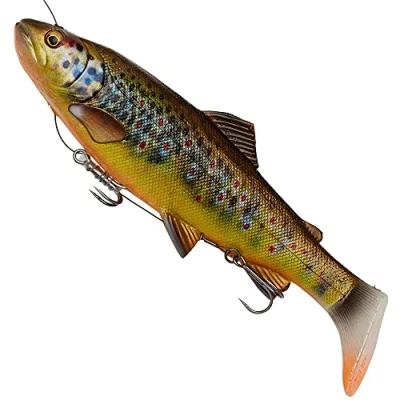 Immagine di Savage Gear 4D Line Thru Rattle Trout 27.5Cm 228G Slow Sinking Brown Tro Shads