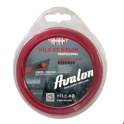 Immagine di Avalon Filo Rotondo in Nylon Universale per decespugliatore e Tosaerba (2,4 mm x 15 m)