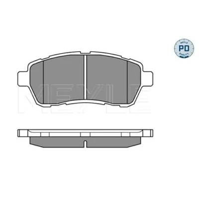 Immagine di MEYLE 025 242 8316/PD Kit pastiglie freno FORD: Fiesta 6, 6 Van, Mk6 Sedan, SUZUKI: SWIFT 4, DAIHATSU: Sirion II, Materia