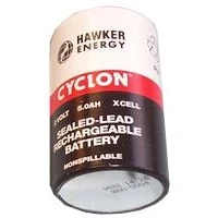 Immagine di Dynamic Power HAWKER ENERGY 9800 0004 BATTERIA, CYCLON 2V 5AH piombo ACIDO Confezione da 1