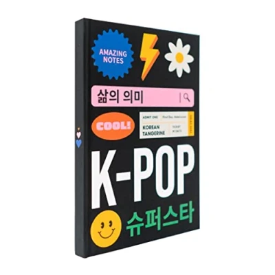 Immagine di Grupo Erik: quaderno A5 K POP Superstar a quadretti, con copertina rigida laminata, opaca e soft touch, 180 pagine, qualità Premium, ideale come Notebook o da personalizzare