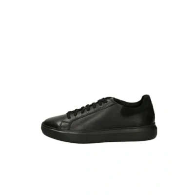 Immagine di Geox Deiven Sneakers basse, Uomo, Taglia: 41, Black Pelle e tessuto
