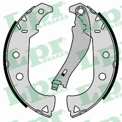 Immagine di LPR 09330 Ganasce Freno 228,6 42 FIAT: Idea, Strada Pick up, Fiorino II Van, LANCIA: Musa
