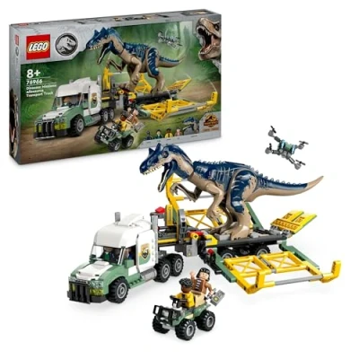 Immagine di 76966 LEGO® JURASSIC WORLD™ Missioni di dinosauro: Furgone Allosaurus