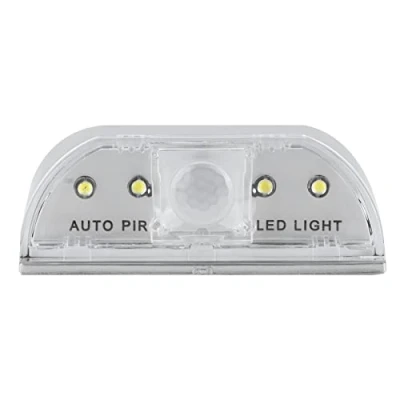 Immagine di Garosa Lampada a Luce del Buco della Serratura Sensore di Movimento Automatico Infrarossi Batteria 4 Lampadine LED per Porta Foro Chiave,Illuminazione Speciale