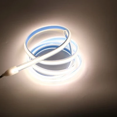 Immagine di Super Luminous COB Striscia LED 5M 220V con Interruttore, IP67 Impermeabile Strisce 220 Volt 5 Metro Bianco 4000K (Bianco, 5)