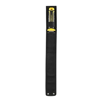 Immagine di Stanley Fatmax Coltello isolante, 350 mm, lama in acciaio inossidabile, manico bimateriale, custodia per una maggiore sicurezza, dentatura seghettata materiali più morbidi FMHT10327 1