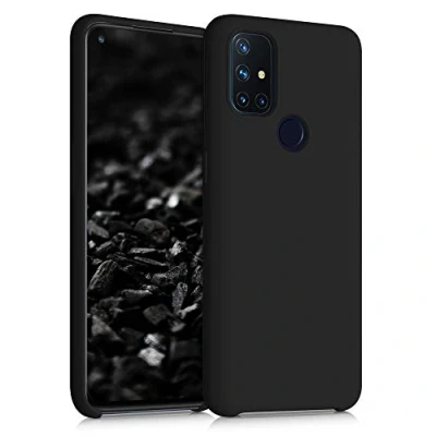 Immagine di kwmobile Cover per OnePlus Nord N10 5G Custodia Back Case Smartphone in Silicone TPU Protezione Gommata nero