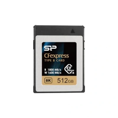 Immagine di Silicon Power Scheda di memoria CFexpress tipo B, 512 GB, fino a 1800 MB/s in lettura, scrittura sostenuta minima: 820