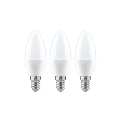 Immagine di Paulmann 28426 LED (monocolore) ERP G (A G) E14 3.5 W Bianco caldo (Ø x A) 35 mm 100 3 pz.