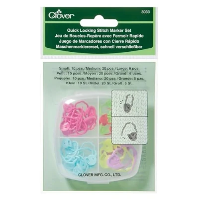 Immagine di Clover Chiusura Set di marcatura a sgancio rapido, Multicolore, 36 Stück (1er Pack), unità