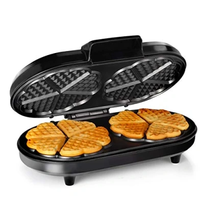 Immagine di Macchina per waffle Tristar WF 2120 Dieci a forma di cuore alla volta Corpo in acciaio inox